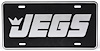 License Plate w/Silver Logo Made in the USA - image 1