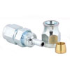 AN Straight PTFE Hose End Fitting [-4 AN Female to -4 AN PTFE Hose, Zinc Plated] - image 3