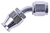 AN 45-Degree PTFE Hose End Fitting [-4 AN Female to -4 AN PTFE Hose, Zinc Plated] - image 1