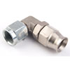 AN 90-Degree PTFE Hose End Fitting [-6 AN Female to -6 AN PTFE Hose, Zinc Plated] - image 2