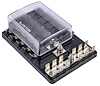 Standard Fuse Block with LED Indicators [10-Pole with 12-Position Grounding Block] - image 1
