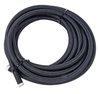 PTFE-Lined Black Braided Nylon Hose [-6 AN, 20 ft.] - image 3