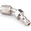 AN 45-Degree Push-Loc Hose End [-4 AN Female Swivel to Push-Loc Hose, Nickel] - image 2