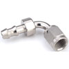 AN 90-Degree Push-Loc Hose End [-4 AN Female Swivel to Push-Loc Hose, Nickel] - image 2