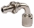 AN 90-Degree Push-Loc Hose End [-6 AN Female Swivel to Push-Loc Hose, Nickel] - image 2