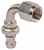AN 90-Degree Push-Loc Hose End [-6 AN Female Swivel to Push-Loc Hose, Nickel] - image 3