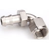 AN 90-Degree Push-Loc Hose End [-8 AN Female Swivel to Push-Loc Hose, Nickel] - image 3