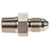 AN to NPT Straight Adapter Fitting [-3 AN Male to 1/8 in. NPT Male, Nickel] - image 3