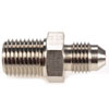 AN to NPT Straight Adapter Fitting [-4 AN Male to 1/4 in. NPT Male, Nickel] - image 3