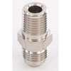 AN to NPT Straight Adapter Fitting [-6 AN Male to 1/4 in. NPT Male, Nickel] - image 2
