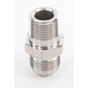 AN to NPT Straight Adapter Fitting [-8 AN Male to 3/8 in. NPT Male, Nickel] - image 2