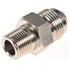 AN to NPT Straight Adapter Fitting [-10 AN Male to 3/8 in. NPT Male, Nickel] - image 2