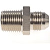 AN to NPT Straight Adapter Fitting [-8 AN Male to 1/2 in. NPT Male, Nickel] - image 3