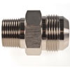 AN to NPT Straight Adapter Fitting [-16 AN Male to 3/4 in. NPT Male, Nickel] - image 3