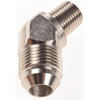 AN to NPT 45-Degree Adapter Fitting [-8 AN Male to 1/4 in. NPT Male, Nickel] - image 2