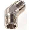 AN to NPT 45-Degree Adapter Fitting [-12 AN Male to 3/4 in. NPT Male, Nickel] - image 3