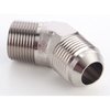 AN to NPT 45-Degree Adapter Fitting [-16 AN Male to 3/4 in. NPT Male, Nickel] - image 2
