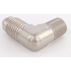 AN to NPT 90-Degree Adapter Fitting [-4 AN Male to 1/8 in. NPT Male, Nickel] - image 2