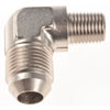AN to NPT 90-Degree Adapter Fitting [-8 AN Male to 1/4 in. NPT Male, Nickel] - image 2