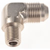 AN to NPT 90-Degree Adapter Fitting [-8 AN Male to 1/4 in. NPT Male, Nickel] - image 3