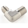 AN to NPT 90-Degree Adapter Fitting [-6 AN Male to 3/8 in. NPT Male, Nickel] - image 3