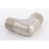 AN to NPT 90-Degree Adapter Fitting [-8 AN Male to 3/8 in. NPT Male, Nickel] - image 2