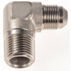 AN to NPT 90-Degree Adapter Fitting [-8 AN Male to 1/2 in. NPT Male, Nickel] - image 3