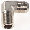 AN to NPT 90-Degree Adapter Fitting [-10 AN Male to 1/2 in. NPT Male, Nickel] - image 3