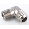 AN to NPT 90-Degree Adapter Fitting [-12 AN Male to 3/4 in. NPT Male, Nickel] - image 2