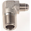 AN to NPT 90-Degree Adapter Fitting [-6 AN Male to 1/2 in. NPT Male, Nickel] - image 3