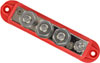 Four Post Terminal Bus Bar, 210 Amps, Red - image 2