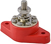 Eight Point Power Distribution Post, 3/8" Primary Post, 160 Amps, Red - image 1