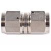 Nickel -8AN Swivel Coupler - image 2