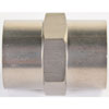 NPT to NPT Straight Union Fitting [1/4 in. NPT Female to 1/4 in. NPT Female, Nickle] - image 2