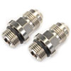 Carburetor Fuel Inlet AN Fittings -8 AN O-ring (3/4 in.-16) to -8 AN [Electroless Nickel] - image 2