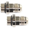 Carburetor Fuel Inlet AN Fittings -8 AN O-ring (3/4 in.-16) to -8 AN [Electroless Nickel] - image 3