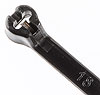 Wire and Cable Ties with Locking Tab [11 in. Black] - image 2