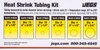 61-Piece Heat Shrink Tubing Kit [Black] - image 4