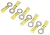 Heat Shrink Ring Terminals 10-12 AWG 1/4 in. Stud [8/pkg] - image 1