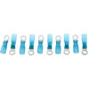 Heat Shrink Ring Terminals 14-16 AWG #10 Stud [10/pkg] - image 2