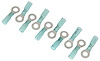 Heat Shrink Ring Terminals 14-16 AWG 1/4 in. Stud [10/pkg] - image 1