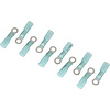 Heat Shrink Ring Terminals 14-16 AWG #8 Stud [10/pkg] - image 1