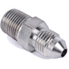 Brake Line Fitting Adapter [-3 AN to 1/8 in. NPT, Stainless Steel] - image 2