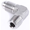AN to NPT Straight Adapter Fitting [-3 AN Male to 1/8 in. NPT Male, Stainless Steel] - image 2