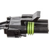 Weatherpack Pigtail 3-Pin Pigtail Male Connector w/ Female Terminals - image 3