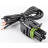 Weatherpack Pigtail 4-Pin Pigtail Square Male Connector with Female Terminals - image 2