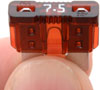 7.5 AMP Fuses 5/pkg - image 2
