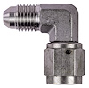 AN Female to AN Male 90 degree Union Fitting [-4 AN Female Swivel to -4 AN Male, Stainless Steel] - image 1
