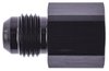 AN to Fuel Injection Adapter Fitting [-6 AN Male to 14mm x 1.5 Female Thread, Black] - image 2
