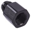 AN to Fuel Injection Adapter Fitting [-6 AN Male to 14mm x 1.5 Female Thread, Black] - image 3